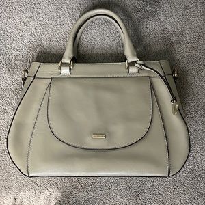 Brahmin Raelynn Sand Smooth Leather Satchel